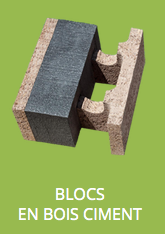 Blocs en bois et Ciment