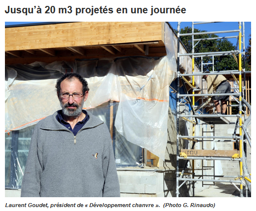 Centre Var : un béton innovant pour relancer la filière chanvre