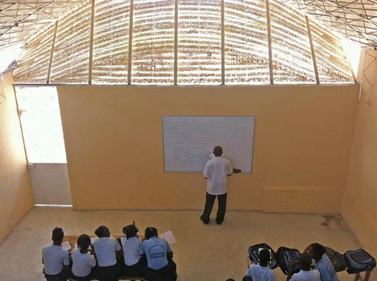 interior of school in gressier, haiti -  [image courtesy of kenbe]
