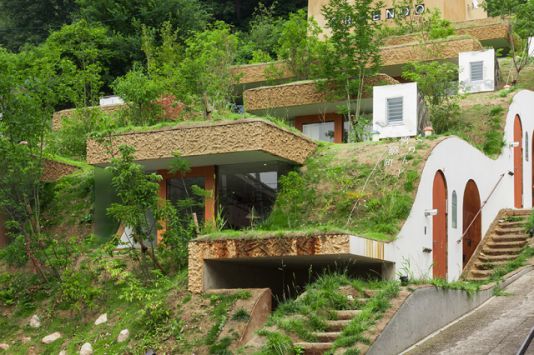 Les logements disposent de grandes baies vitrées, favorisant la pénétration de la lumière naturelle. © Keita Nagata
