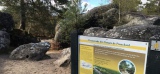 Fontainebleau. Construit avec des matériaux biosourcés le centre d’écotourisme de Franchard est ouvert jusqu'à l'automne