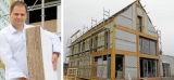 Construction. Un bâtiment de 375 m² en bois et en carton, unique en France
