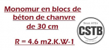 ***BIOSYS Etalans, France Blocs de béton de chanvre Fabricant de produits et matériaux
