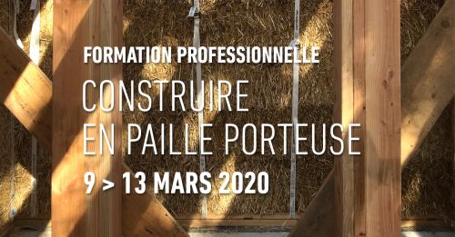 Construire en paille porteuse