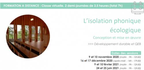 L’isolation phonique écologique