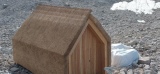 University of Stuttgart builds prototype thatched Alpine hut